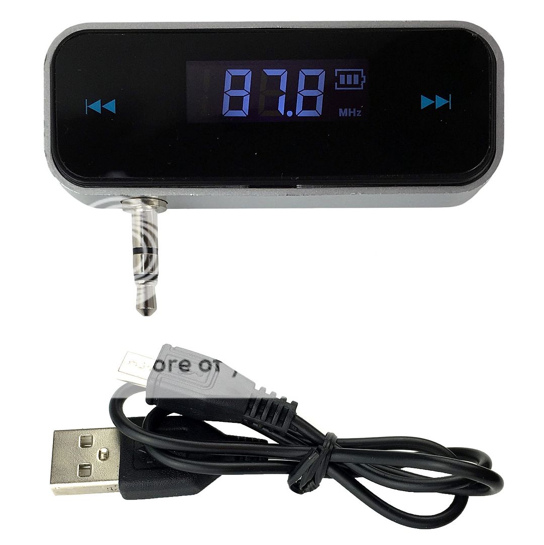 Wireless Car FM Transmitter Handsfree Radio For Apple iPhone 6s 6 5S 5